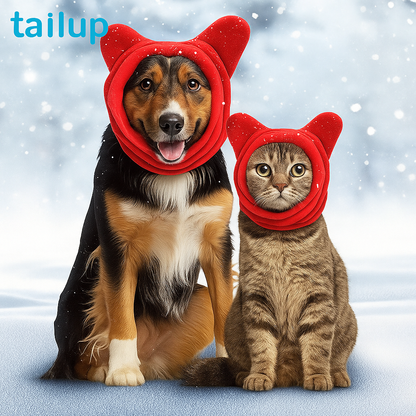 Winter Warm Pet Hat – Windproof Neck & Ear Protector ❄️