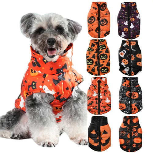 Cozy Pumpkin Waterproof Dog Jacket🎃🎃