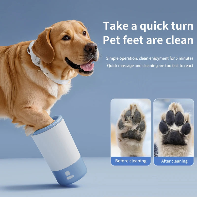 Automatic Pet Paw Cleaner Cup – Easy Foot Wash Tool 🐾
