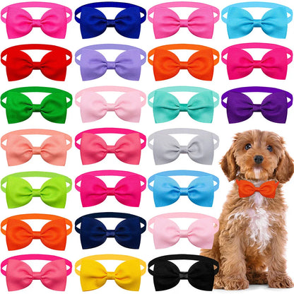 Adorable Adjustable Pet Bowtie Set 🎀