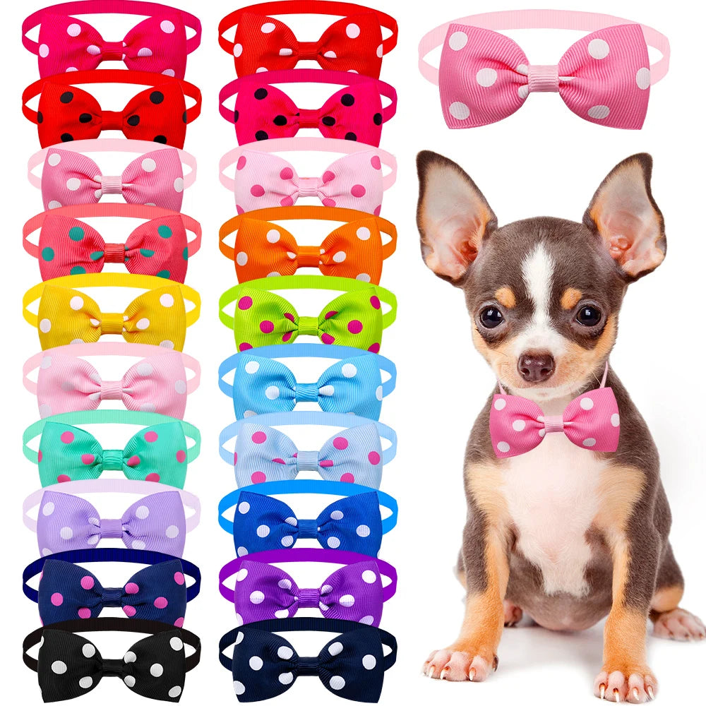 Adorable Adjustable Pet Bowtie Set 🎀