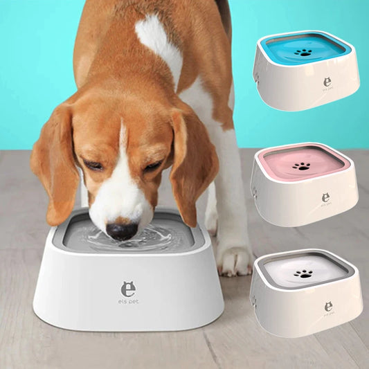 Large No-Spill Floating Pet Water Bowl