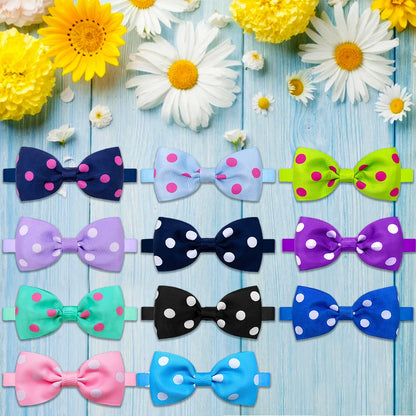 Adorable Adjustable Pet Bowtie Set 🎀
