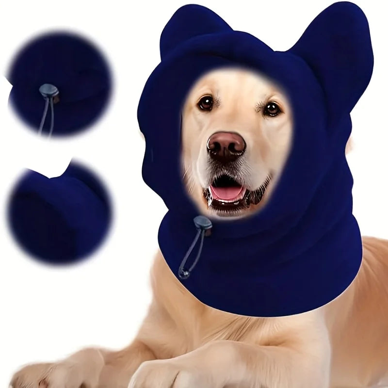 Winter Warm Pet Hat – Windproof Neck & Ear Protector ❄️