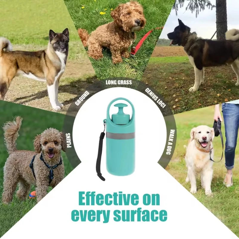 Portable Pet Poop Scooper with Waste Bag Dispenser