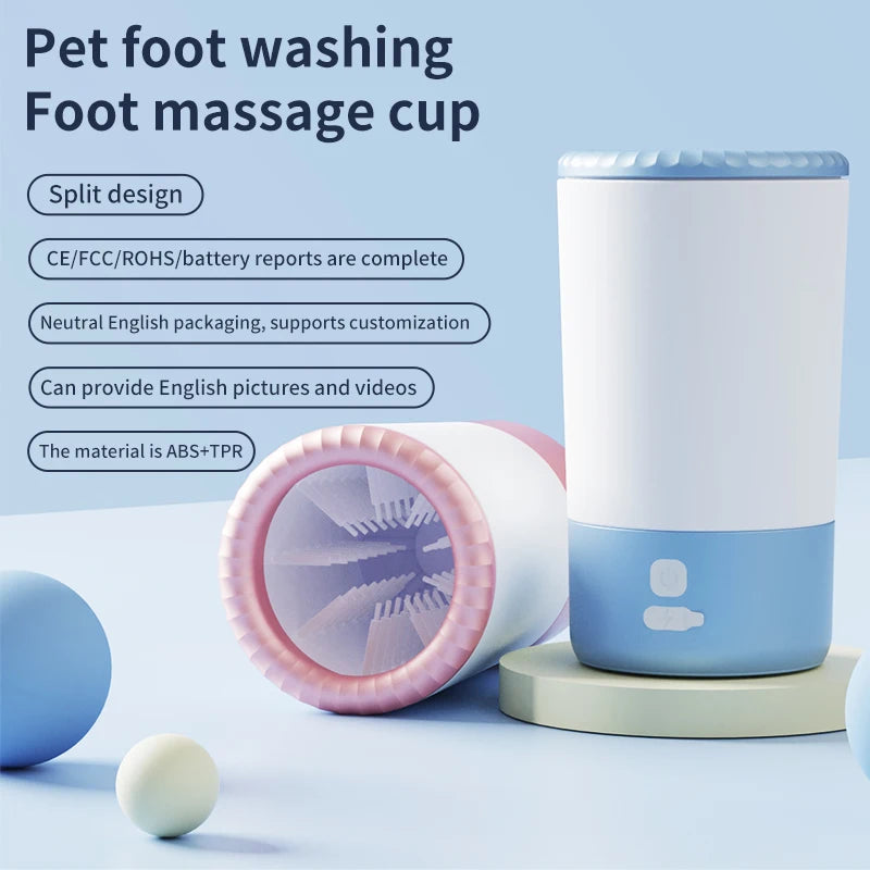 Automatic Pet Paw Cleaner Cup – Easy Foot Wash Tool 🐾