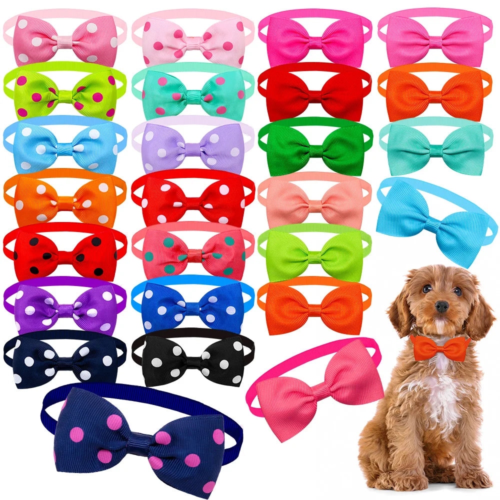 Adorable Adjustable Pet Bowtie Set 🎀
