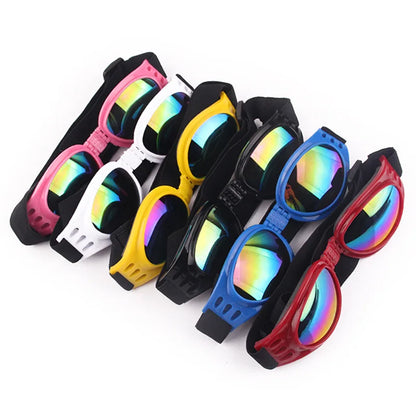 Stylish Foldable Pet Sunglasses – UV Protection Goggles 😎